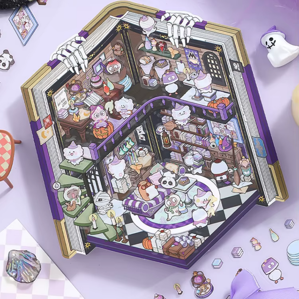 Treasure Book DIY Isometric Sticker Scene – Oziko Stationery Store