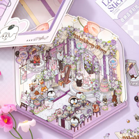 Wedding Cake Isometric Sticker Scene
