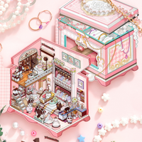 Jewlery Box Isometric Sticker Scene