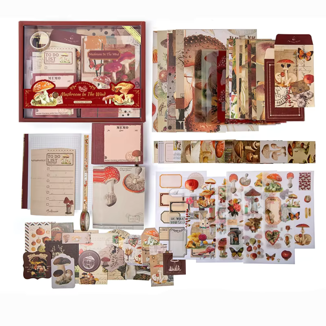 Mushroom In The Wind Journal Bundle