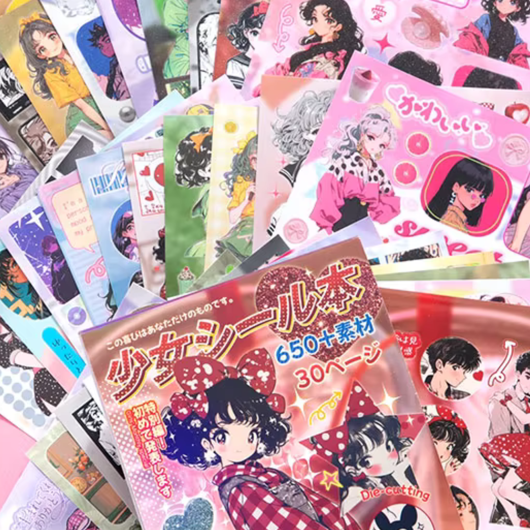 Japanese City Life Style Sticker Book