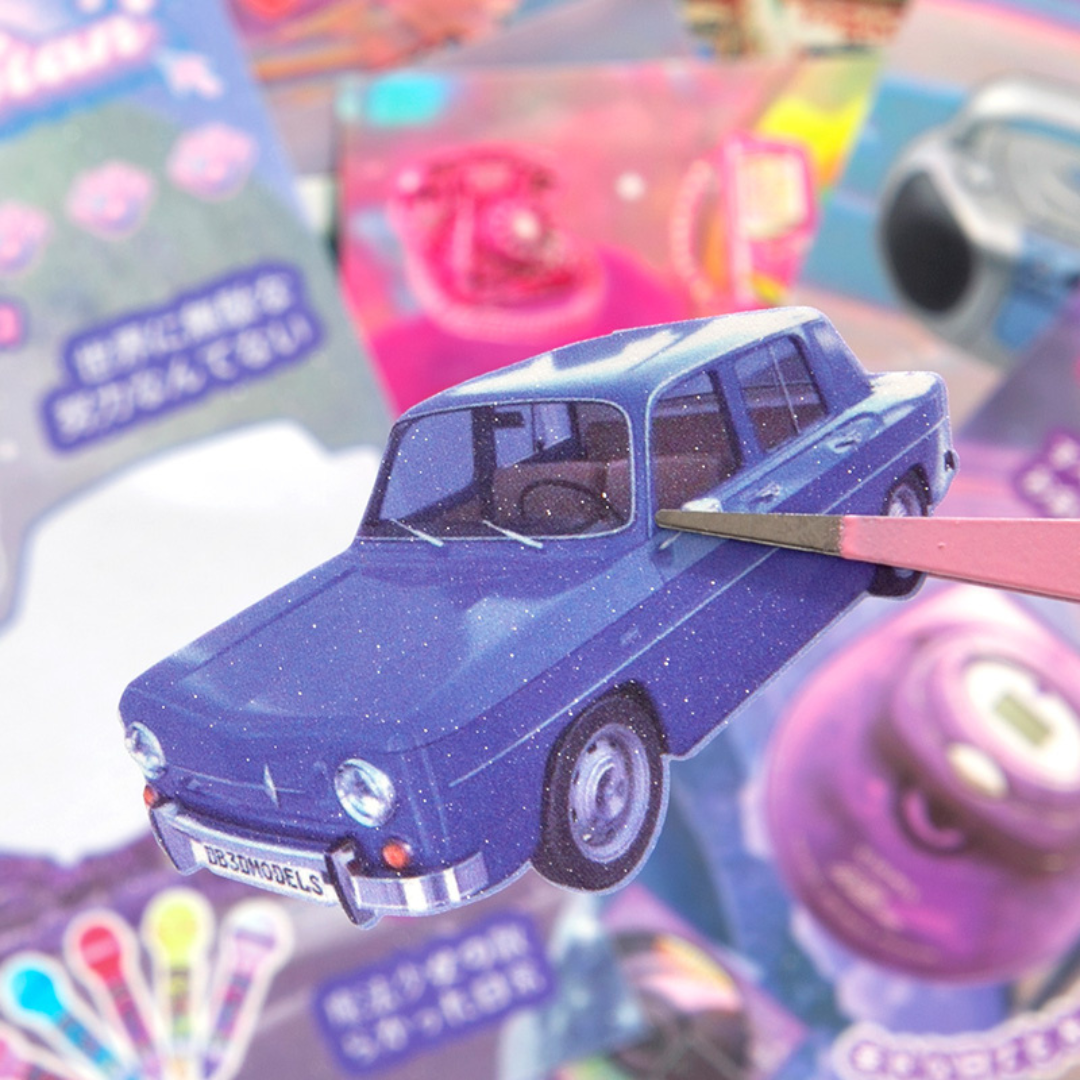 Japanese City Life Style Sticker Book