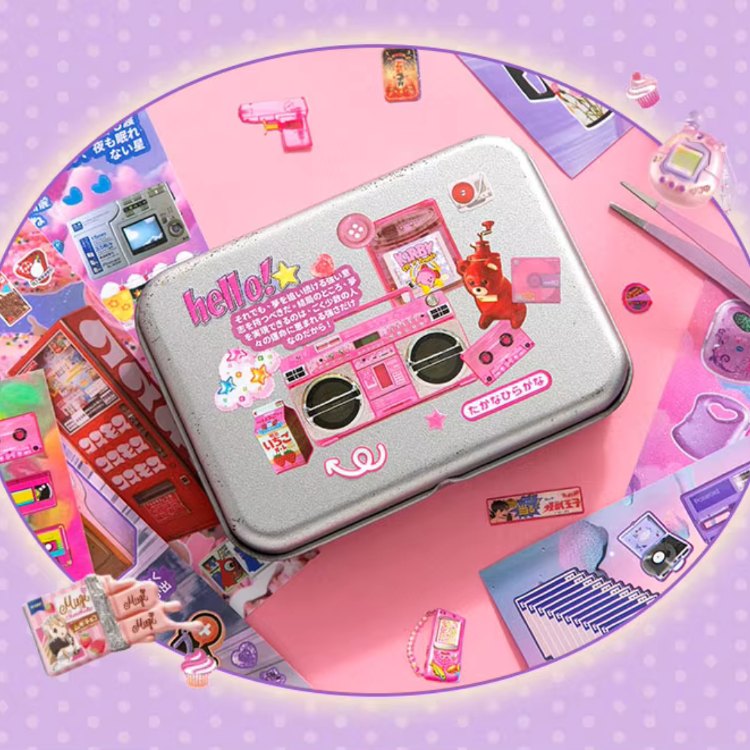 Japanese Retro Style Sticker Book