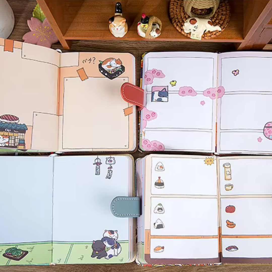 Japanese Style Magnetic A6 Journal