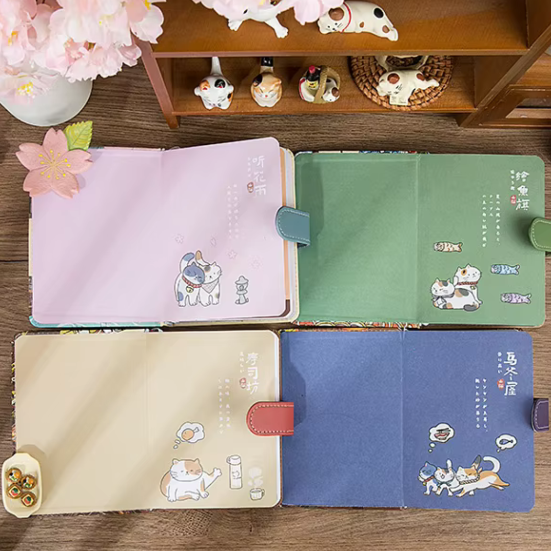 Japanese Style Magnetic A6 Journal