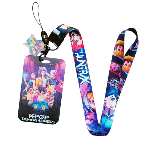 K-Pop Demon Hunters Characters Lanyard