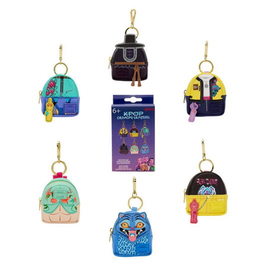 KPop Demon Hunters Mystery Mini Backpack Keychain