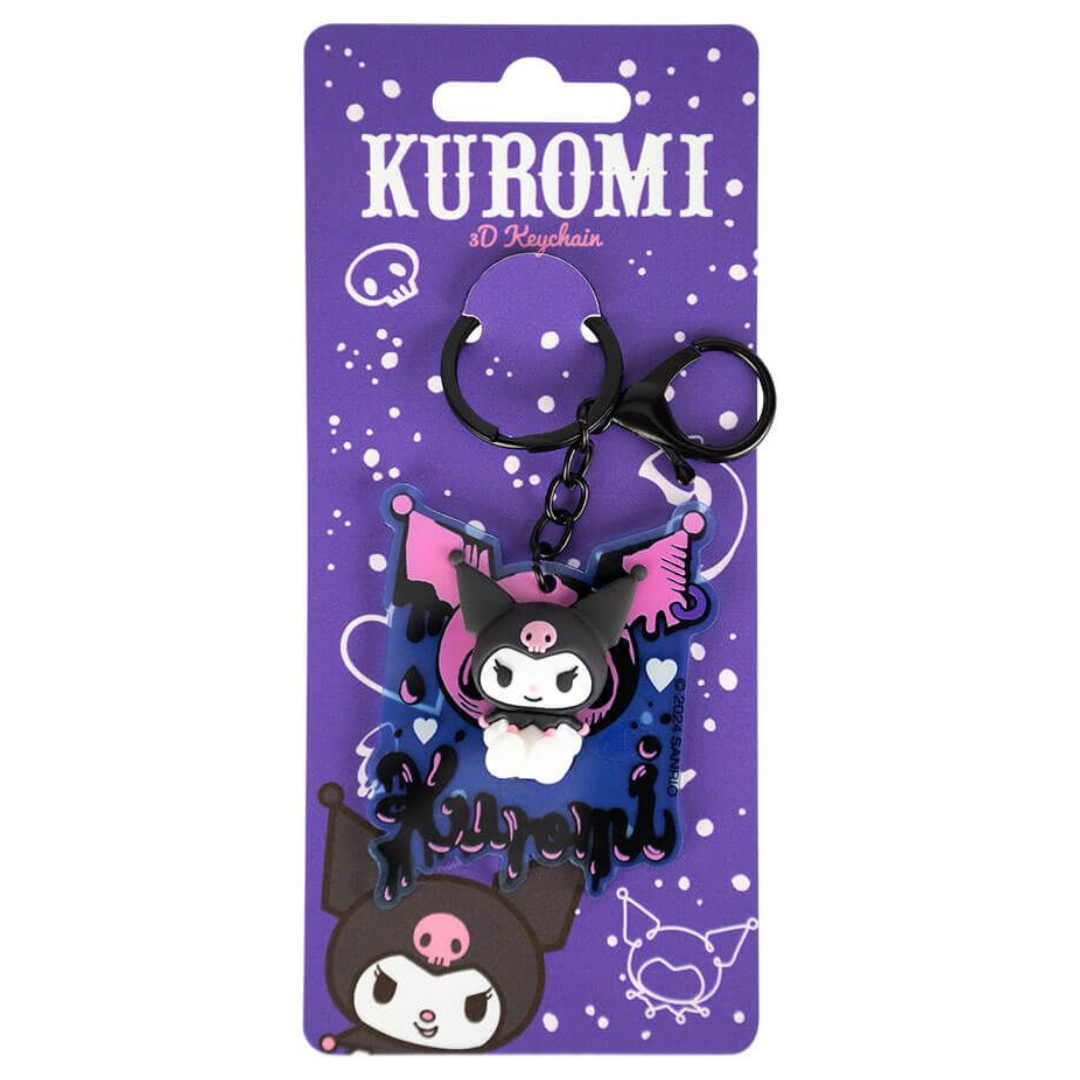 Kuromi Rebel Keychain