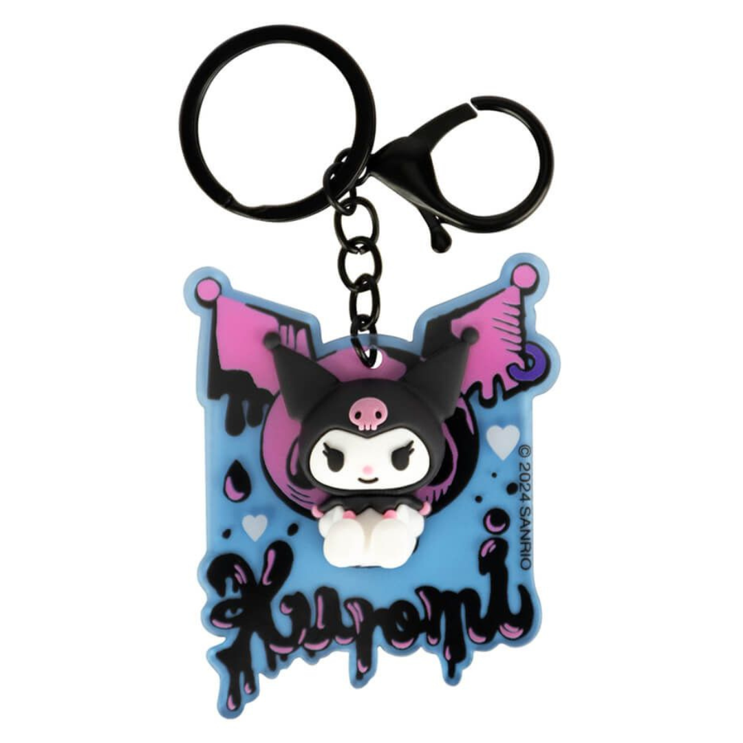 Kuromi Rebel Keychain