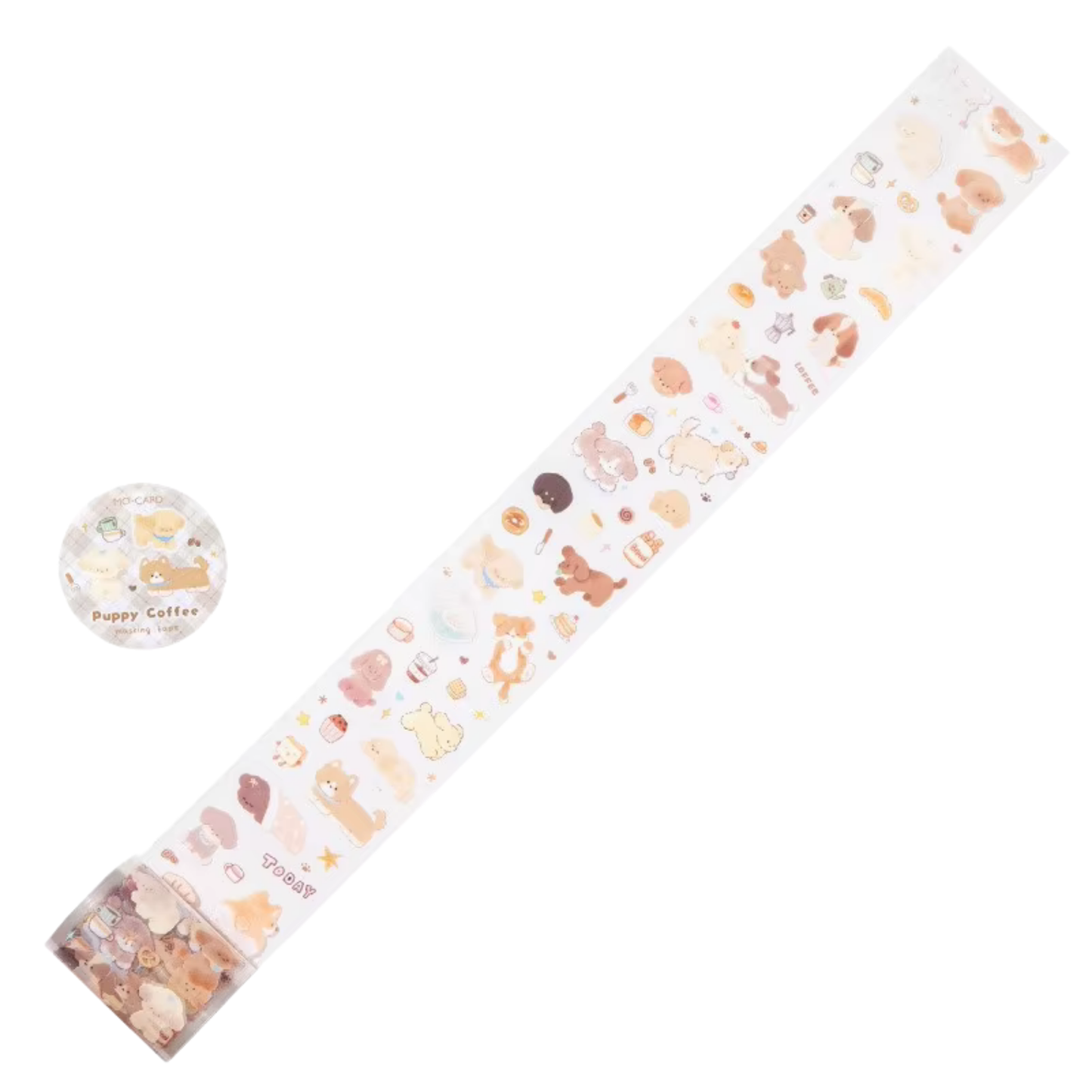 Kawaii Kittens & Puppies Sticker Tape