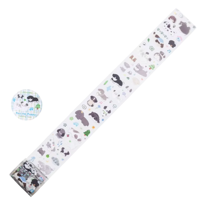 Kawaii Kittens & Puppies Sticker Tape
