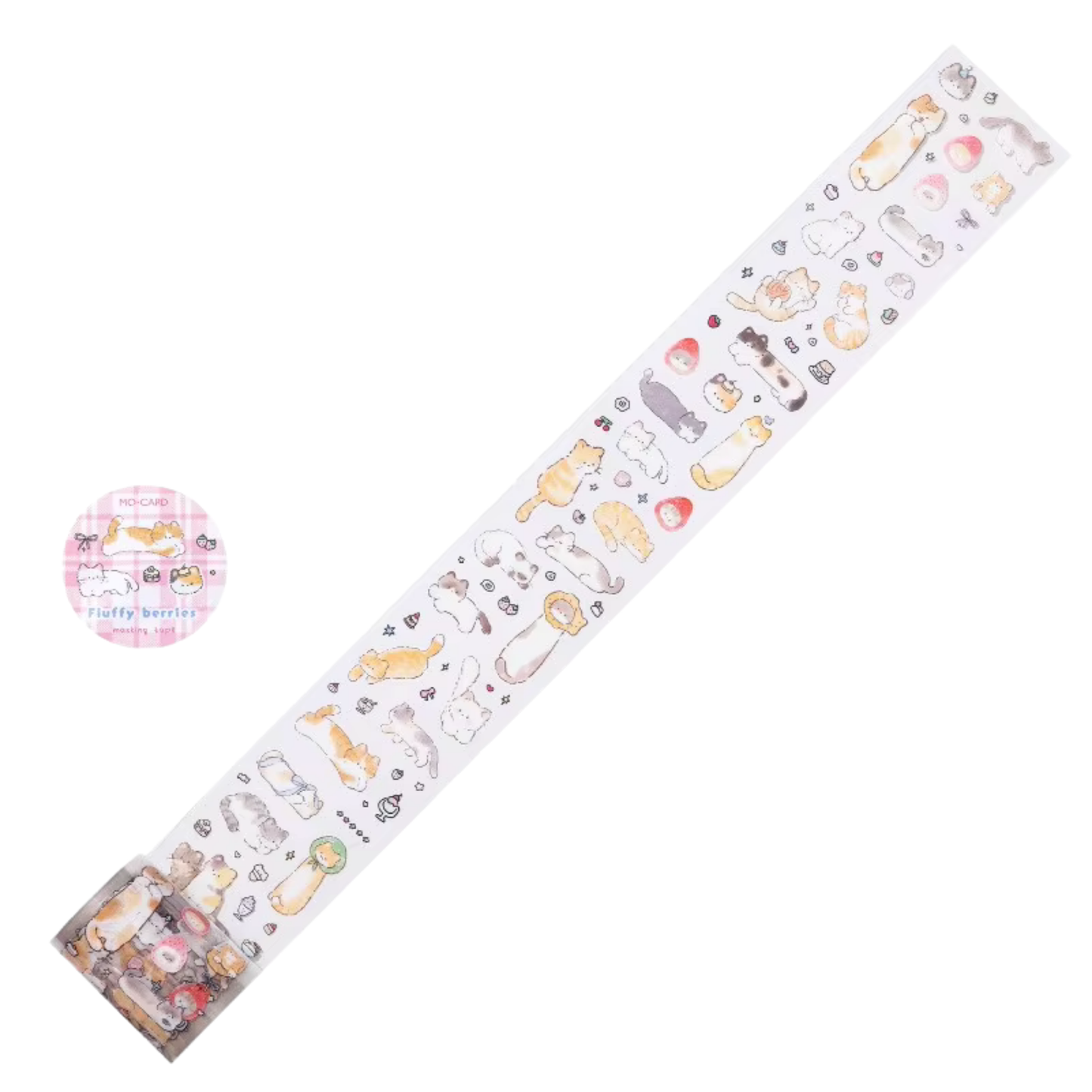 Kawaii Kittens & Puppies Sticker Tape