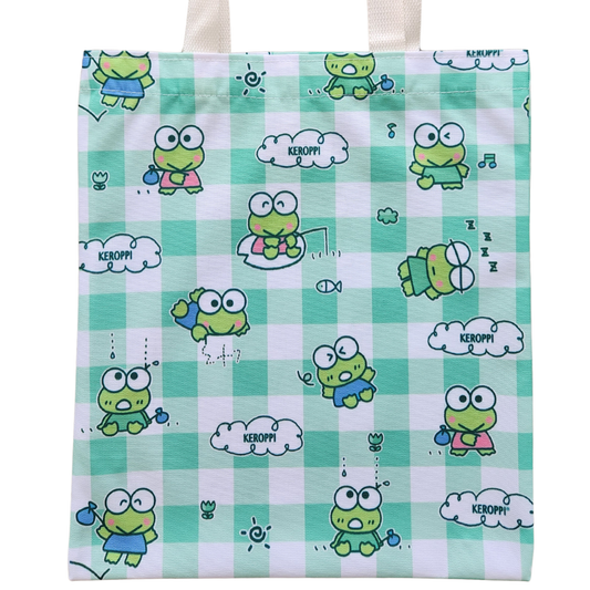 Keroppi All Over Print Tote Bag