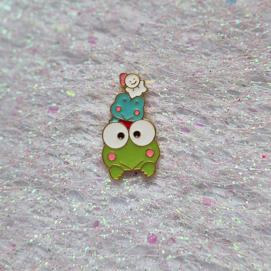 Keroppi and Friends Enamel Alloy Pin