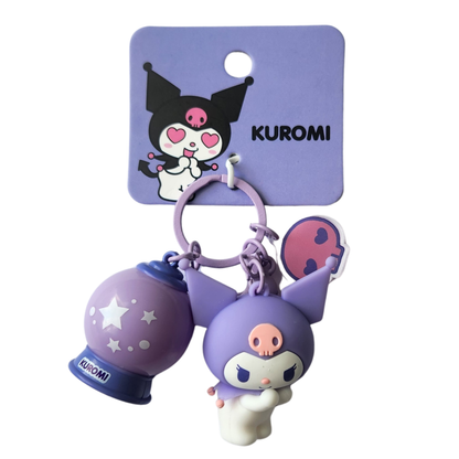 Kuromi Lantern Keychain