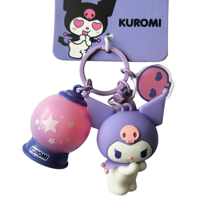 Kuromi Lantern Keychain