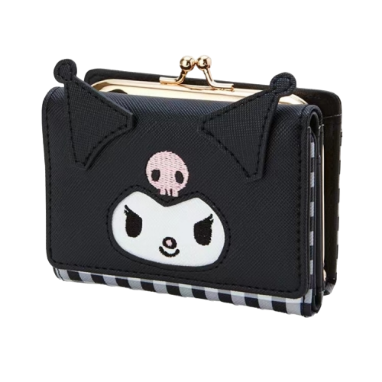 Kuromi Trifold Clasp Purse