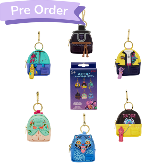 KPop Demon Hunters Mystery Mini Backpack Keychain