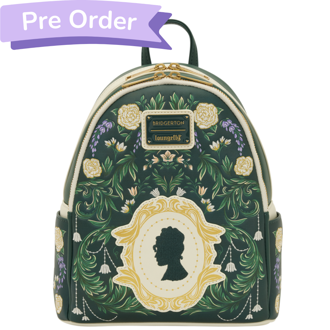 Bridgerton Silhouette Floral Mini Backpack