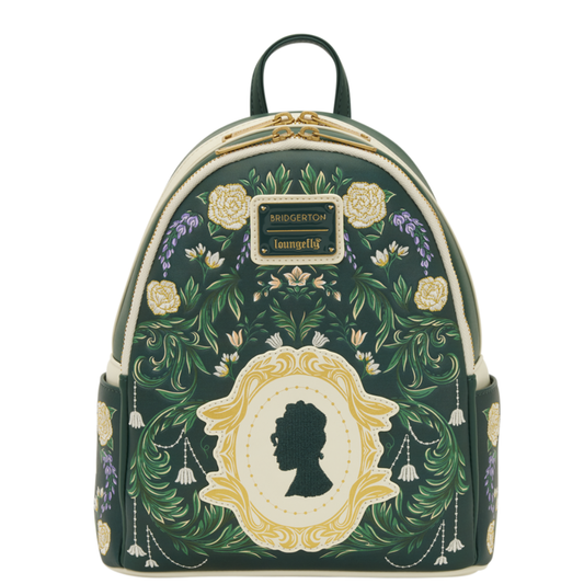 Bridgerton Silhouette Floral Mini Backpack