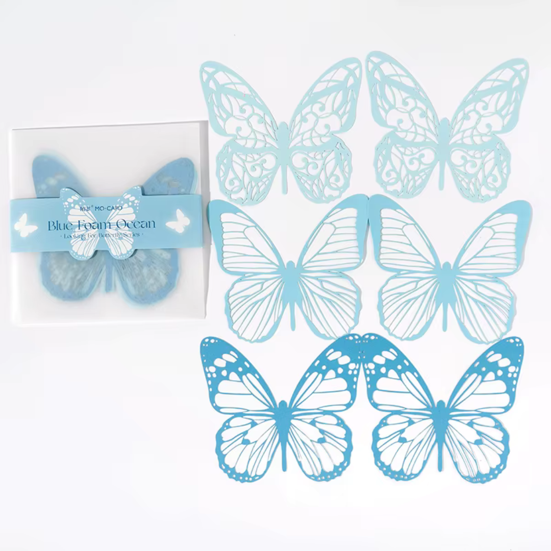 Lace Butterly Craft Papers