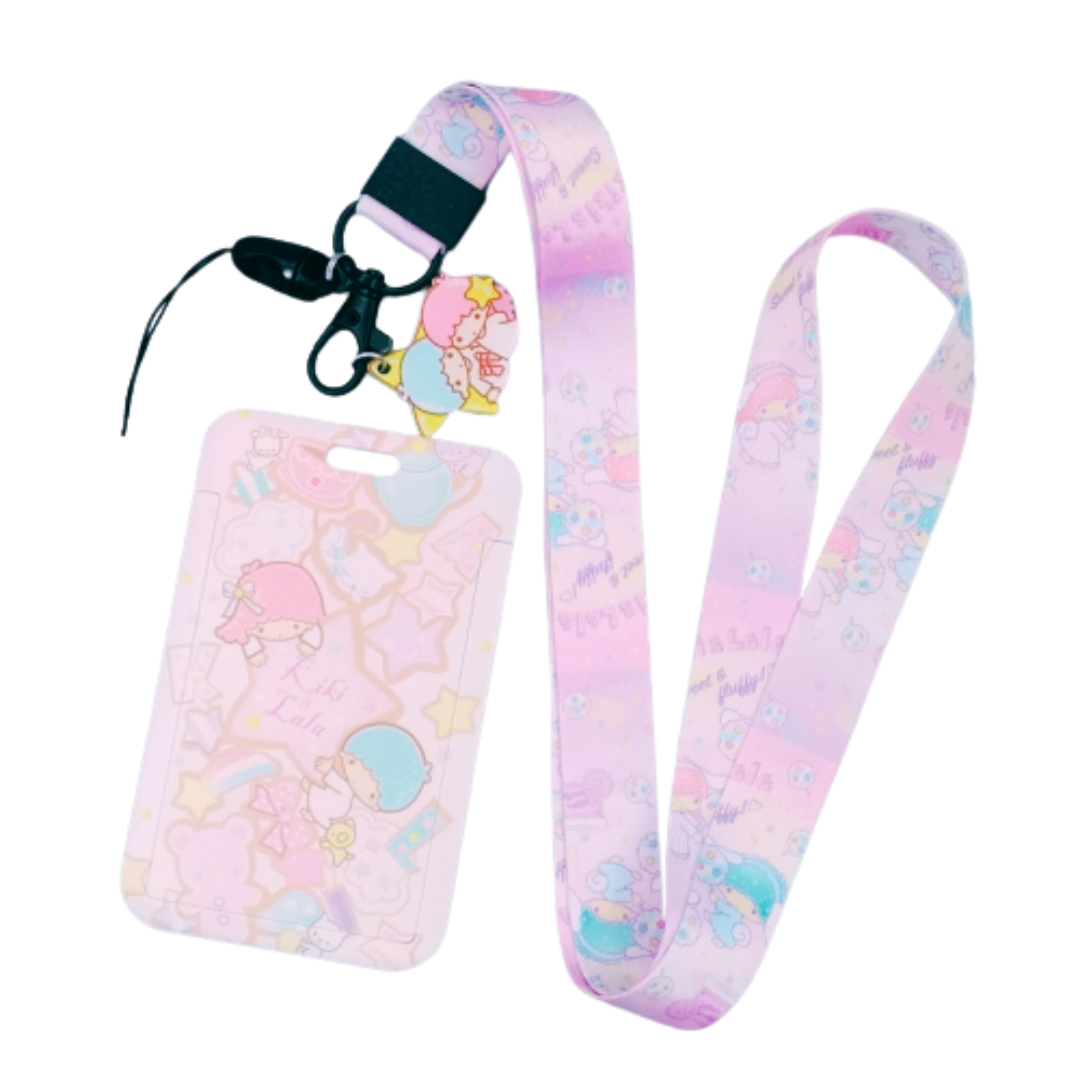 Little Twin Stars ID Card and Lanyard
