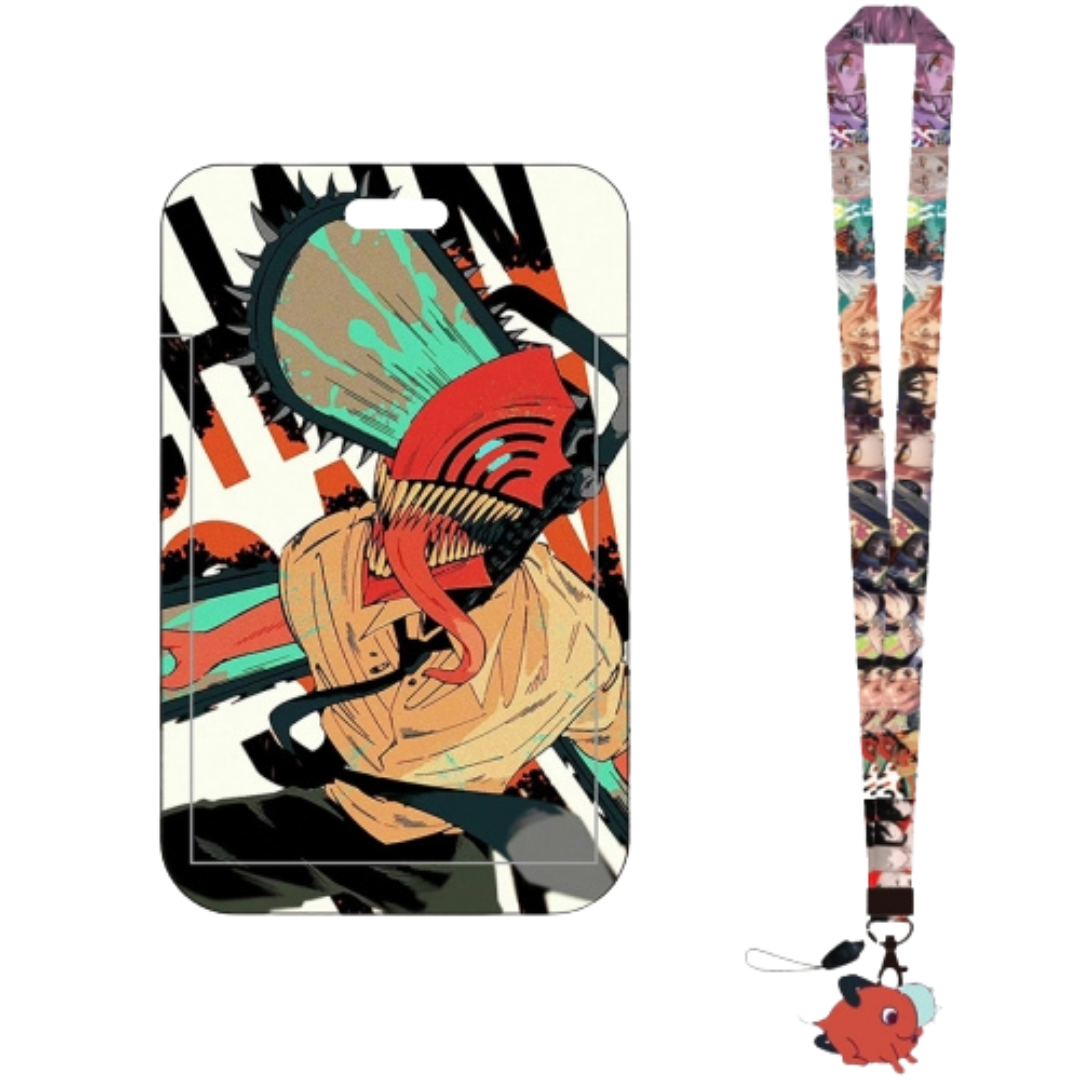 Chainsaw Man ID Card and Lanyard