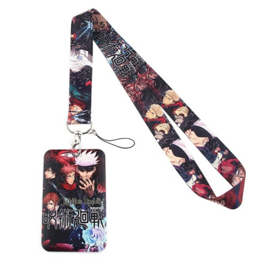 Jujutsu Kaisen ID Card Holder and Lanyard