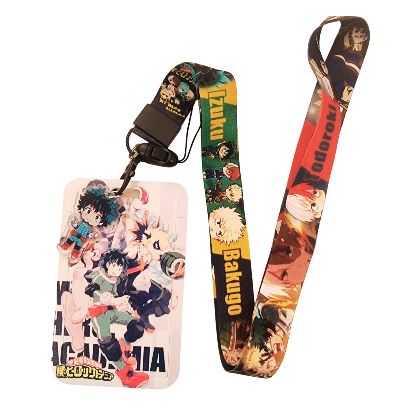 My Hero Academia Heroes ID Card and Lanyard