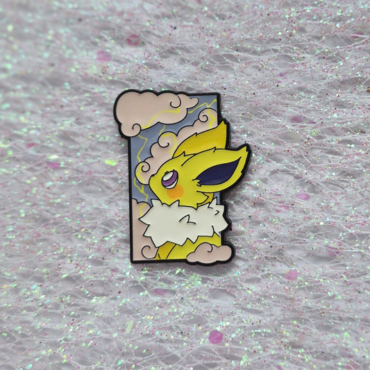 Pokemon Jolteon Skylight Enamel Alloy Pin