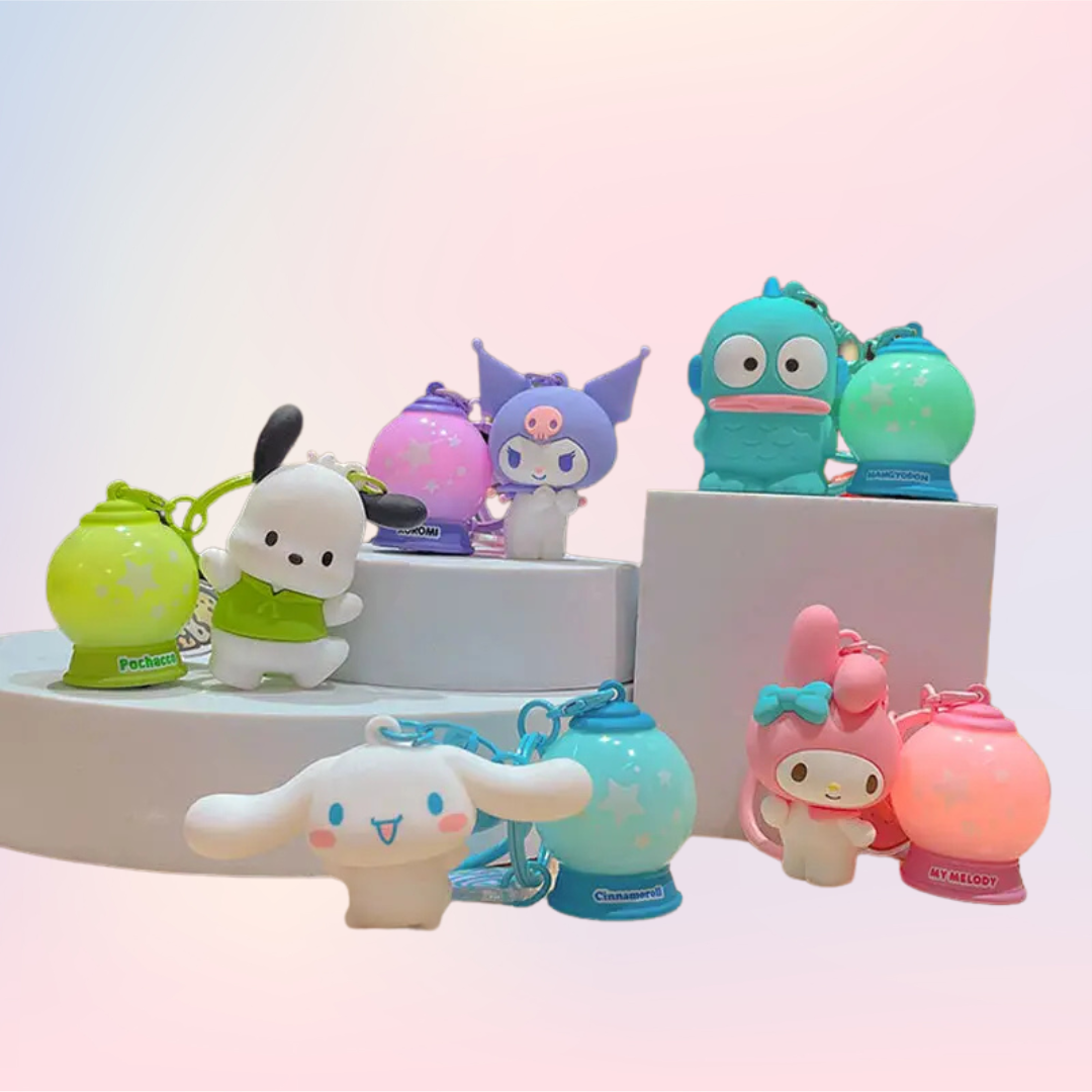 Cinnamoroll Light Up Lantern Keychain