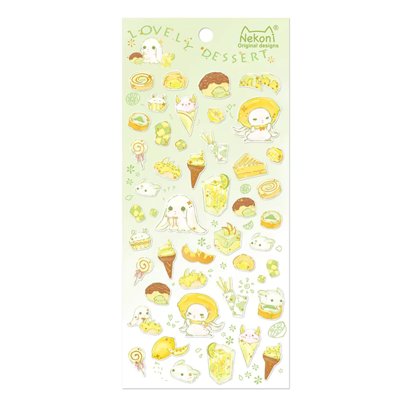 Lovely Animals Washi Sticker Sheet
