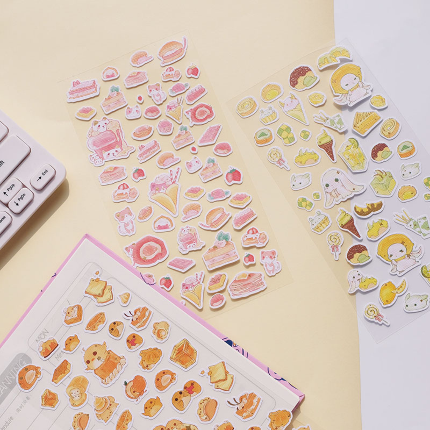 Lovely Animals Washi Sticker Sheet