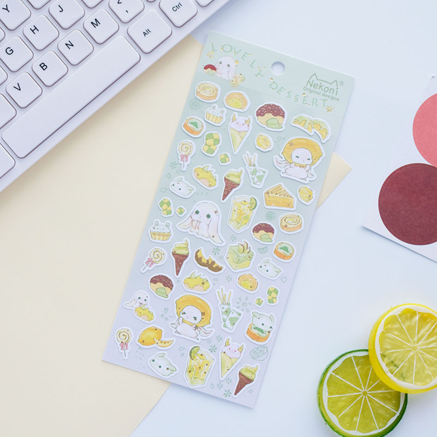Lovely Animals Washi Sticker Sheet