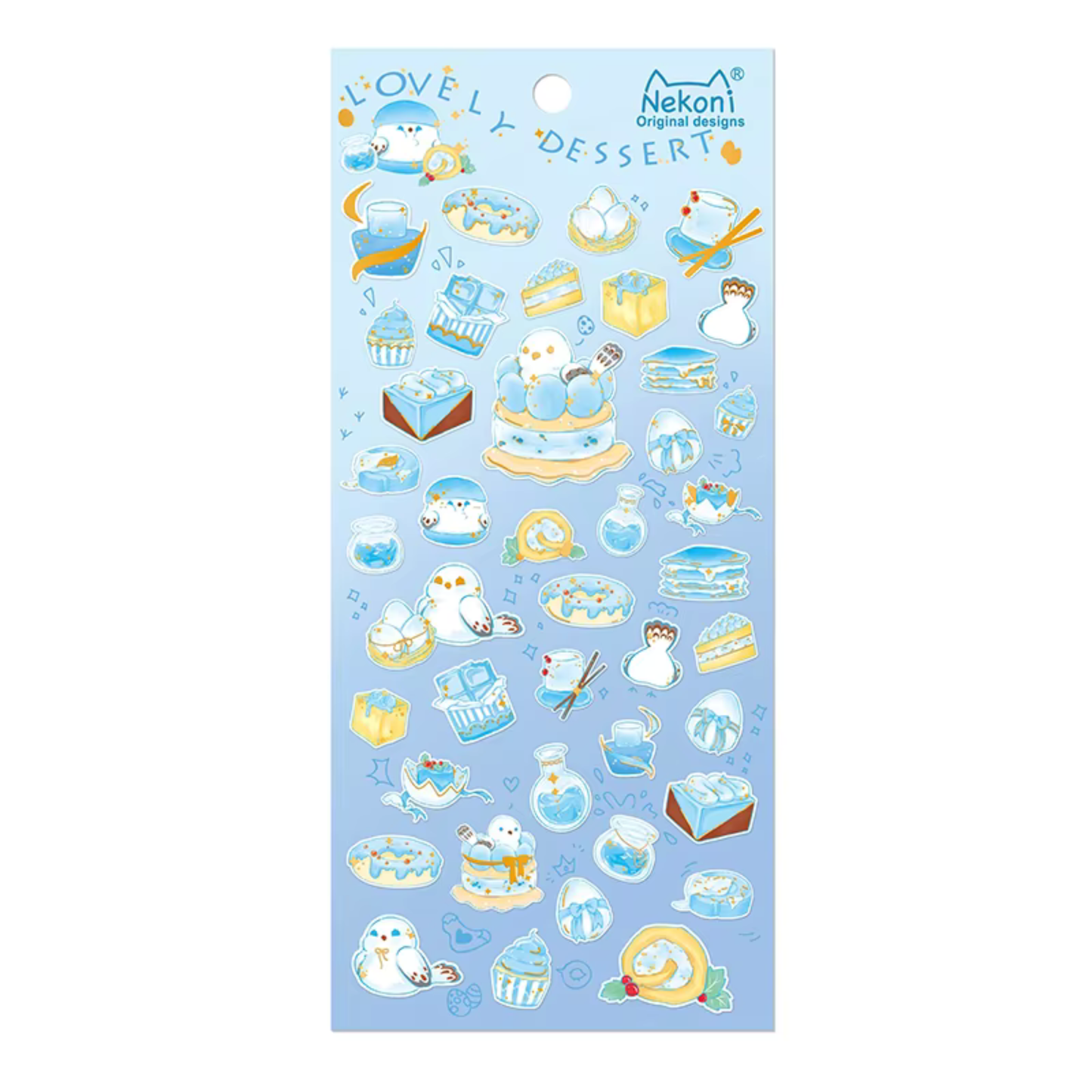 Lovely Animals Washi Sticker Sheet