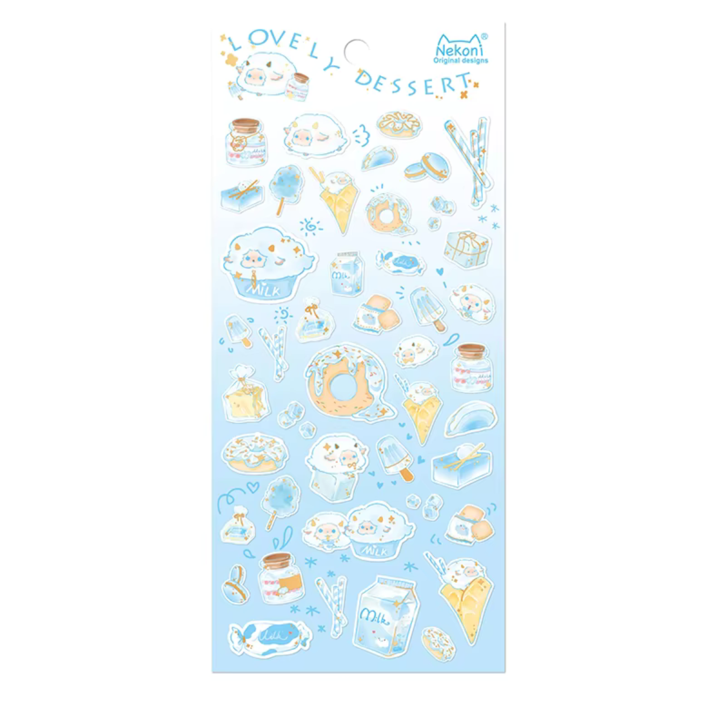 Lovely Animals Washi Sticker Sheet