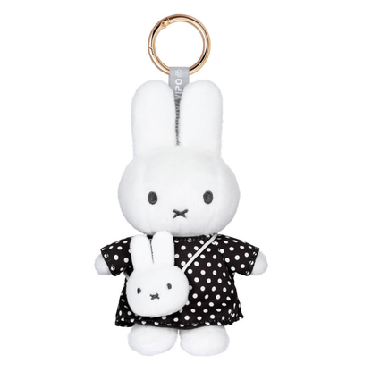 Miffy's Polka Dot Plush Keychain