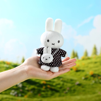 Miffy's Polka Dot Plush Keychain