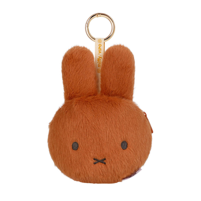 Miffy's Brown Plush Purse Keychain