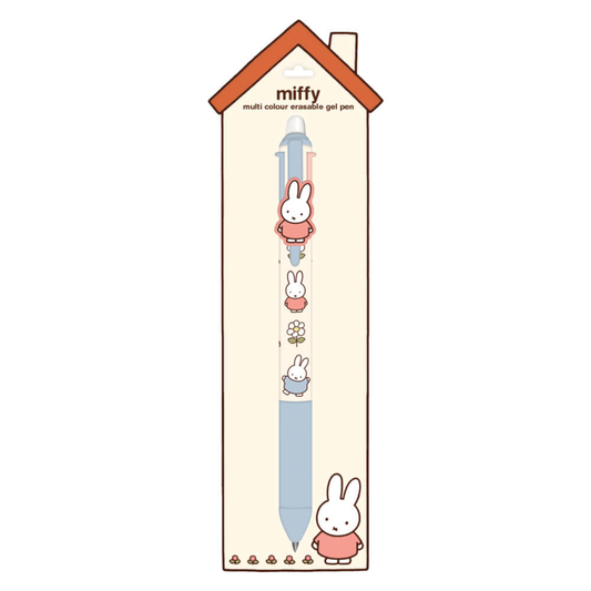 Miffy's Garden Multi Colour Erasable Gel Pen