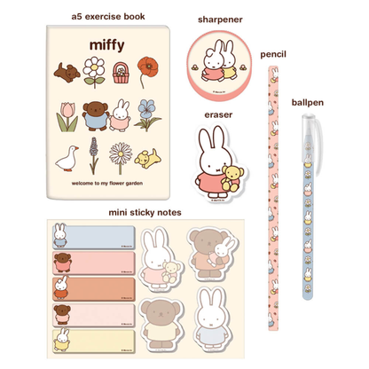 Miffy's Garden Super Stationery Set