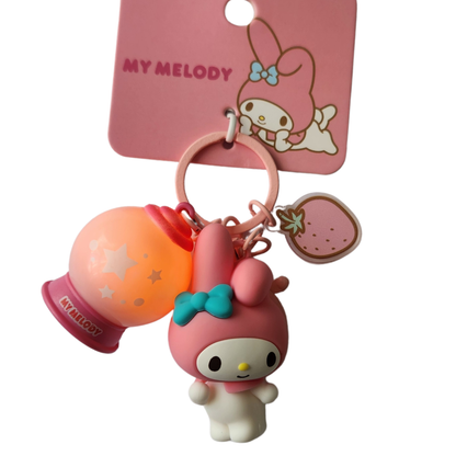 My Melody Lantern Keychain