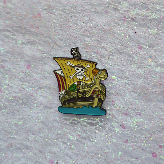 One Piece Going Merry Enamel Alloy Pin