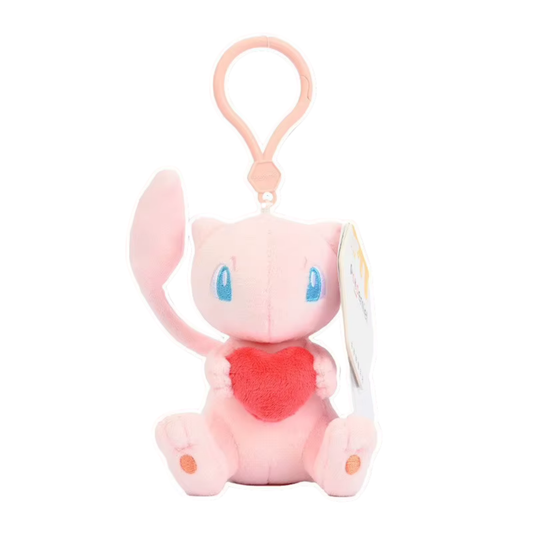 Pokémon Mew Heart Plush Clip