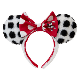 Minnie Rocks The Dots Sherpa Headband