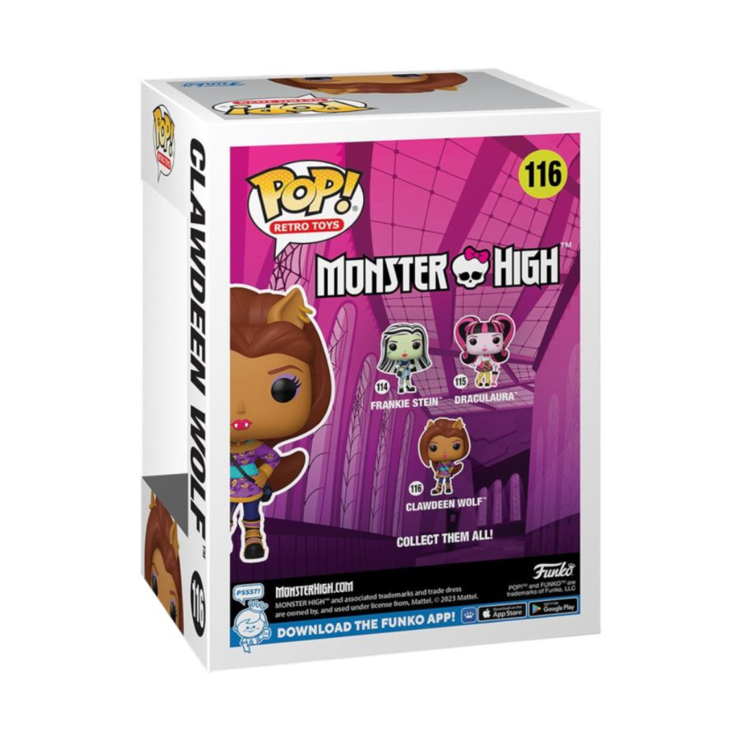 Monster High Clawdeen Pop! Vinyl