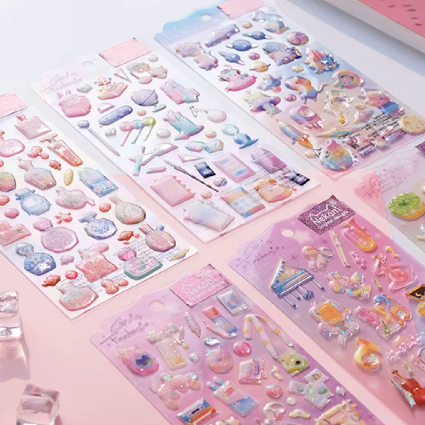 My Favourite Things Puffy Epoxy Sticker Sheet
