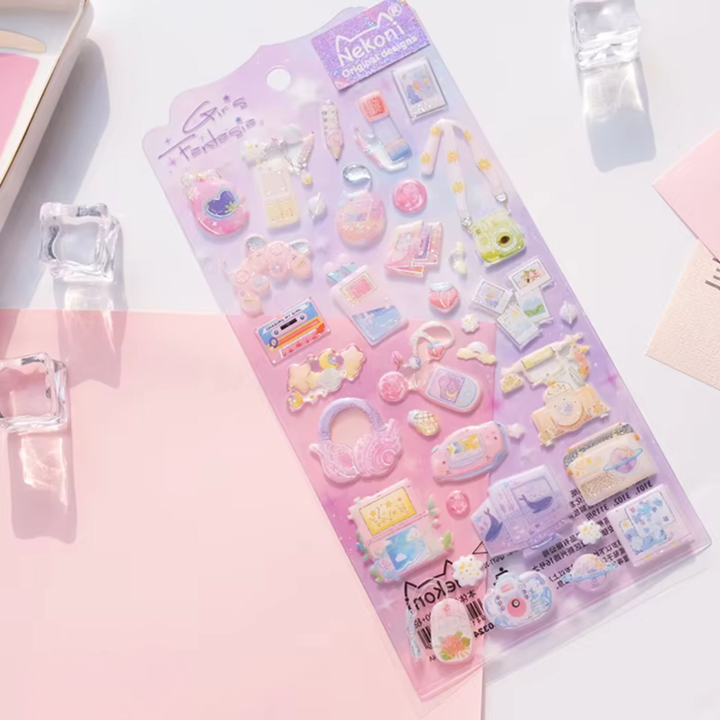 My Favourite Things Puffy Epoxy Sticker Sheet