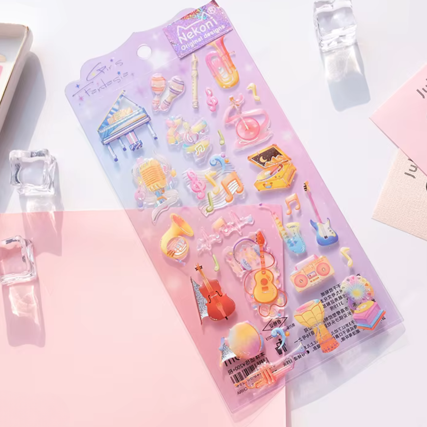 My Favourite Things Puffy Epoxy Sticker Sheet