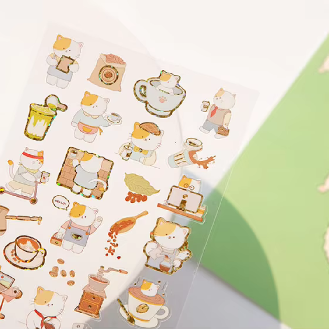 Cute Animal Careers Sticker Sheet